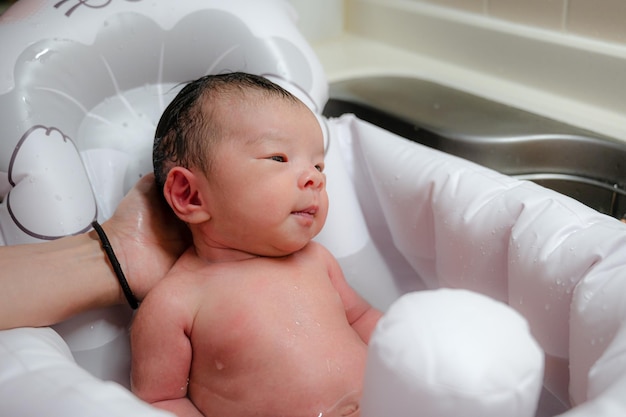 Baby in the bath