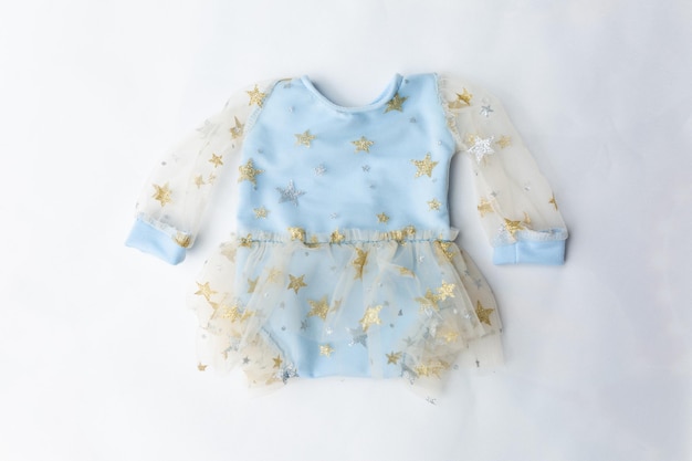 baby clothes for newborns. bodysuit with lace skirt