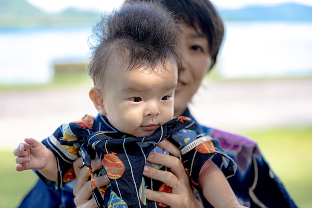 A baby with a space suit on