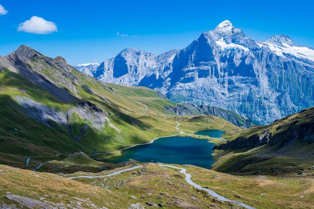 Bachalpsee in Bernese Oberland