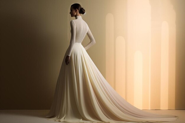 the back of a dress with the back cut out