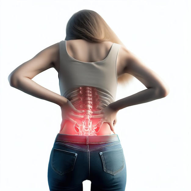 Back Pain Discomfort from Strain or Injury