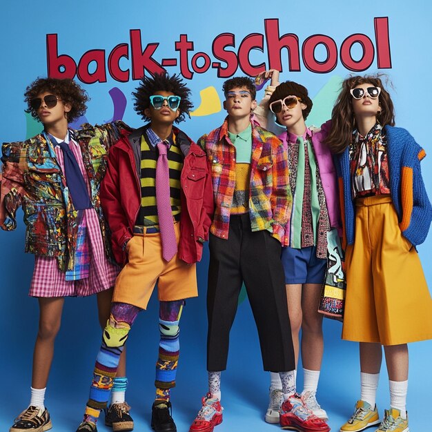 Photo back to school fashion students rock the runway with trendy outfits