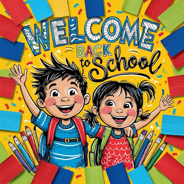 Back To School Poster Design