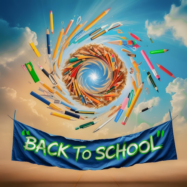 Back to school unique design