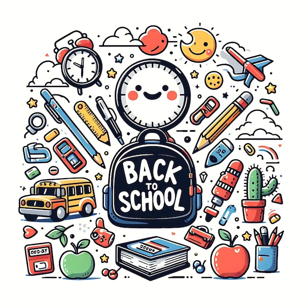 Back to School Vector Image