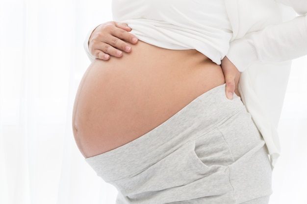 Backache or back pain during pregnancy,