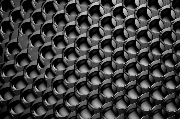 Backdrop texture of black plastic net