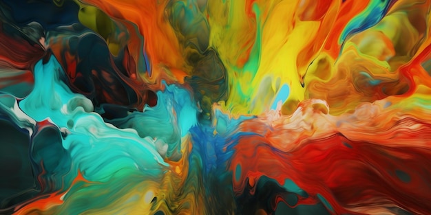 Background Abstract Realistic Paint Bright Color