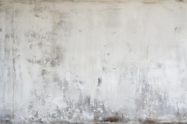 Background of aged white concrete wall texture