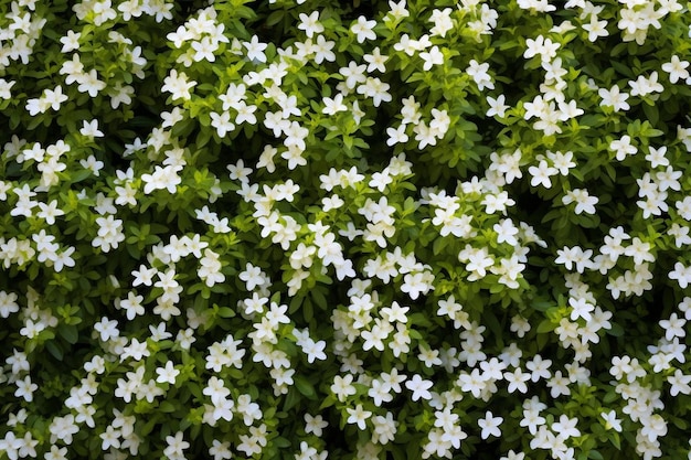 Background of beautiful jasmine with leaves