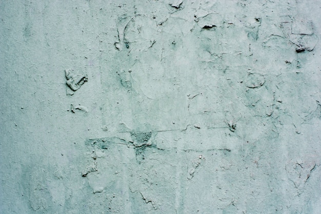 Background of a blue stucco coated and painted exterior