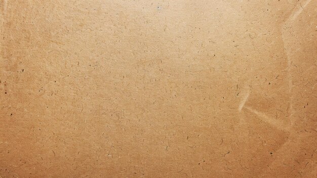 Background of brown kraft sheet paper or cardboard texture Pattern of beige rough carton