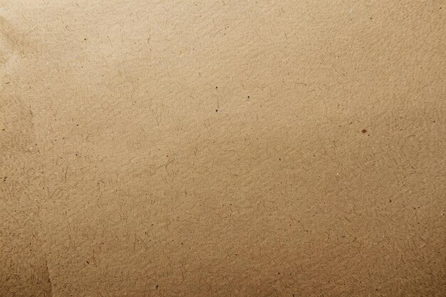 Background of brown kraft sheet paper or cardboard texture Pattern of beige rough carton