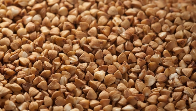 Background buckwheat scattered