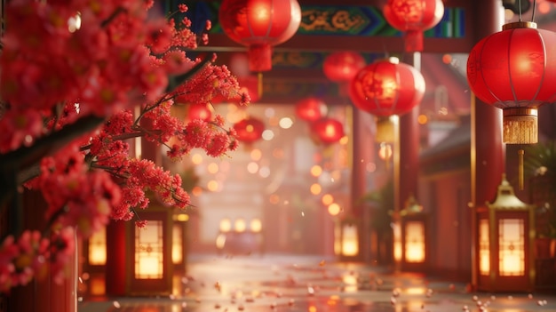 Background for chinese new year festival