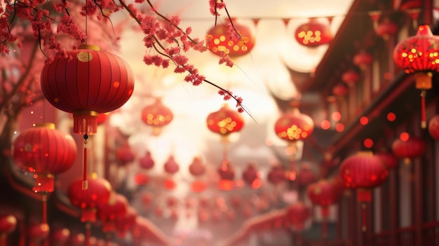 Background for chinese new year festival