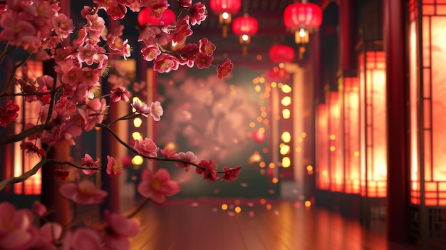 Background for chinese new year festival