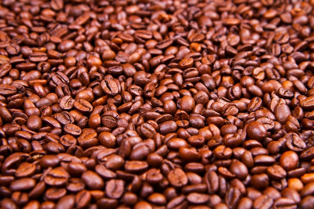 background of coffee beans