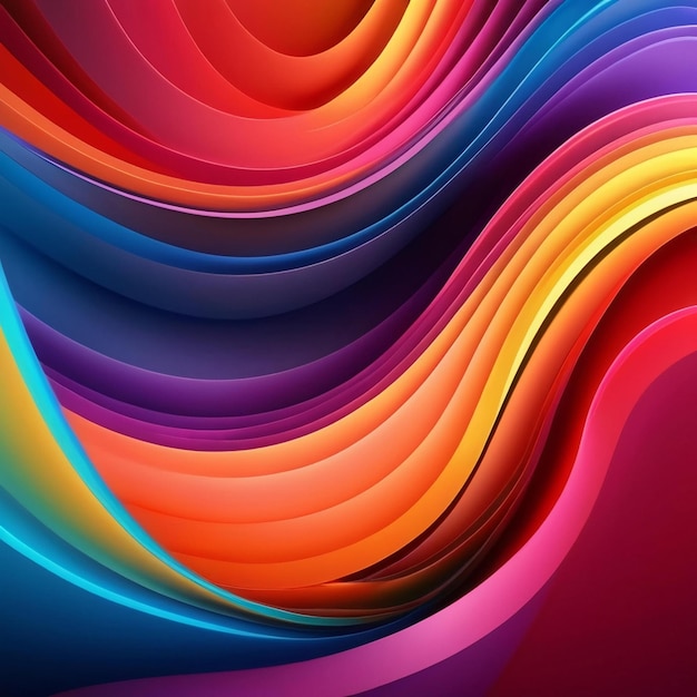 Background colorful design ai generated best quality hyper realistic wallpaper image