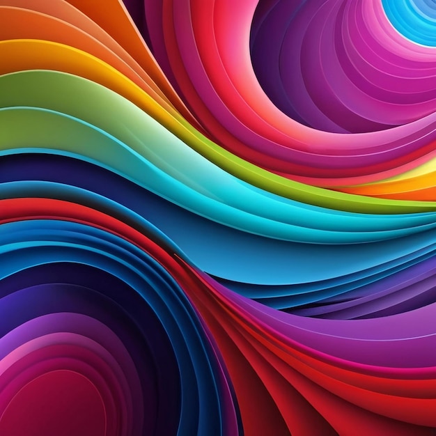 Background colorful design ai generated best quality hyper realistic wallpaper image