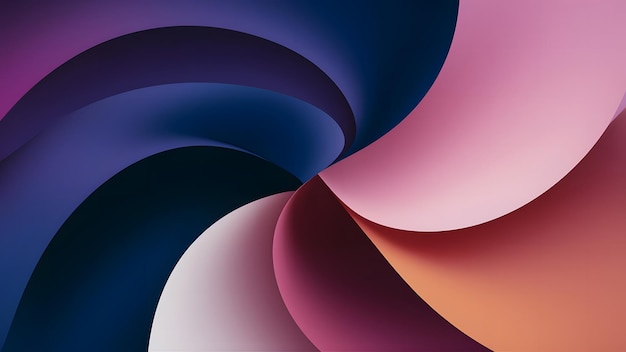 background design gradient transition deep purples and blues to soft pinks and oranges AI Generated