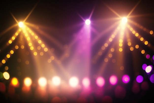 Background for design with defocused and blurred textures stage lighting for a concert