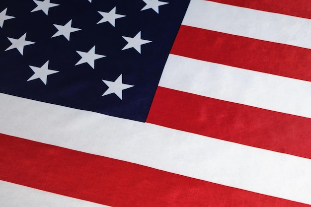 Background flag United States AmericaUSAStar spangled flag is symbol democracy and freedom