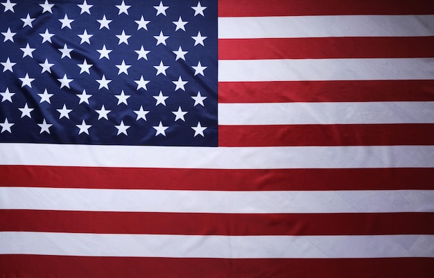 Background flag United States AmericaUSAStar spangled flag is symbol democracy and freedom