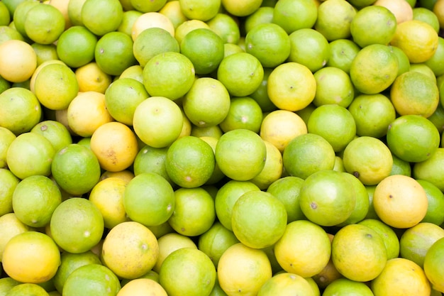 Background of fresh limes