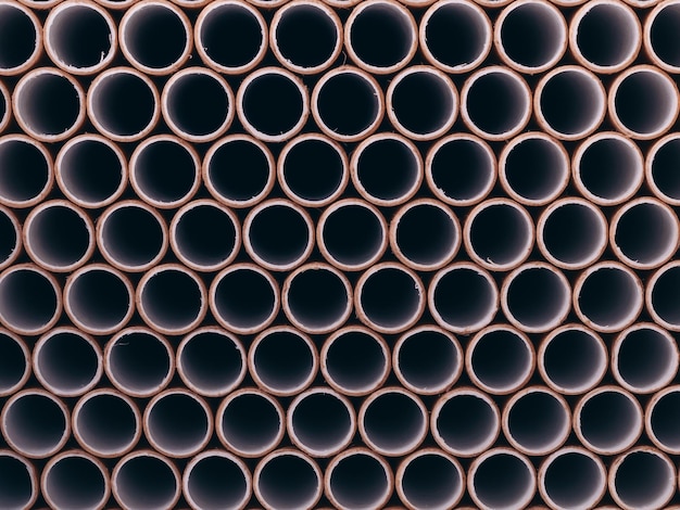 Background from a pack of paper tubes ends