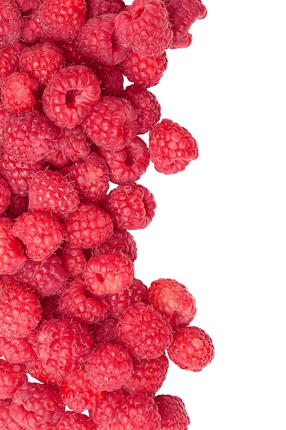 Background from ripe raspberry