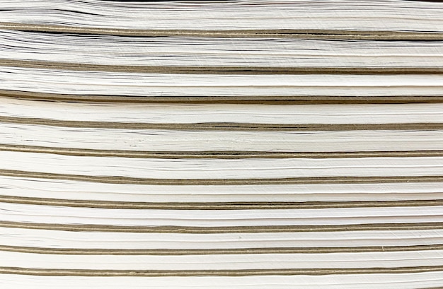 Background from a stack of papers Sheets of paper are stacked on top of each other