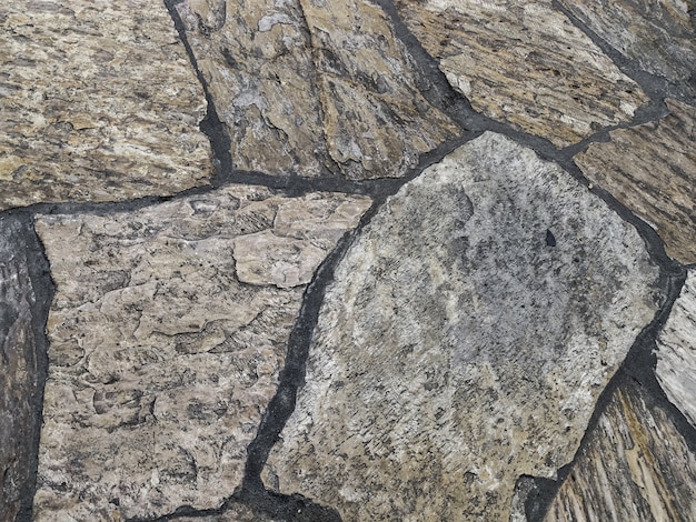 Background of granite stone wall pattern texture