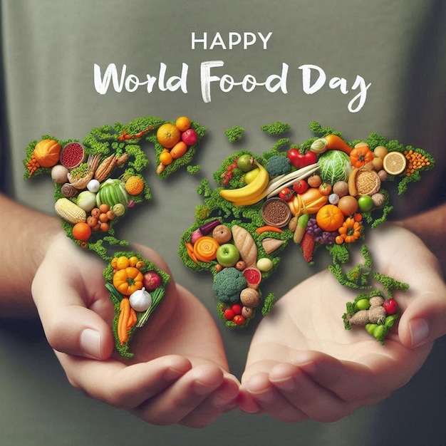 Photo background to happy world food day