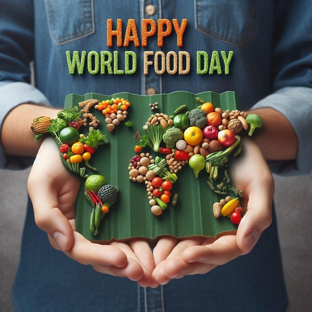 Photo background to happy world food day