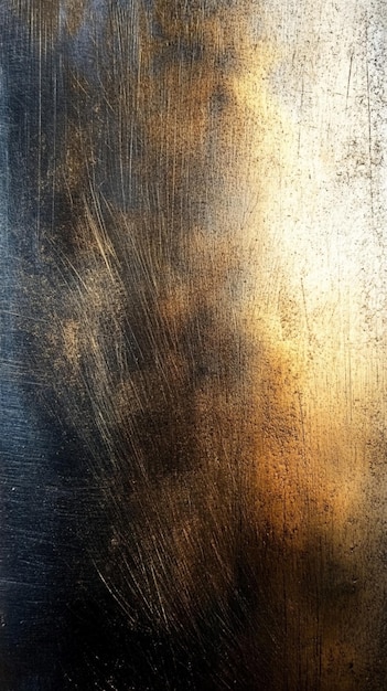 Background image of a Brushed brass metal texture