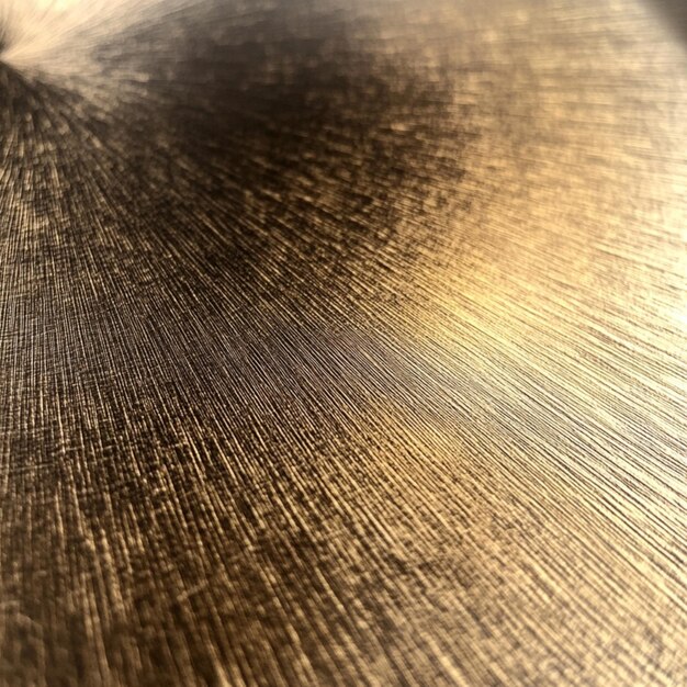 Photo background image of a brushed brass metal texture