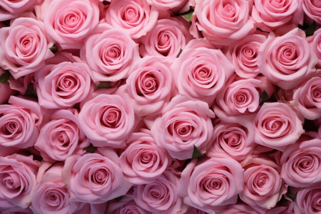 Background image of pink roses