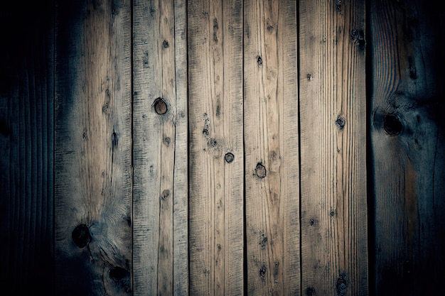 Background made from ancient wood planks that are aged and grungy