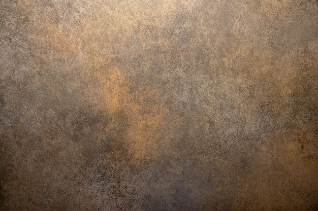 Background made of wood with imitation of rust. Horizontal orientation