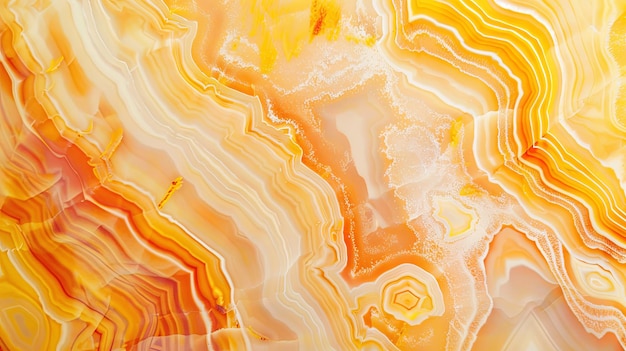 Background marble agate pattern in summer yellow swirls of warm colors