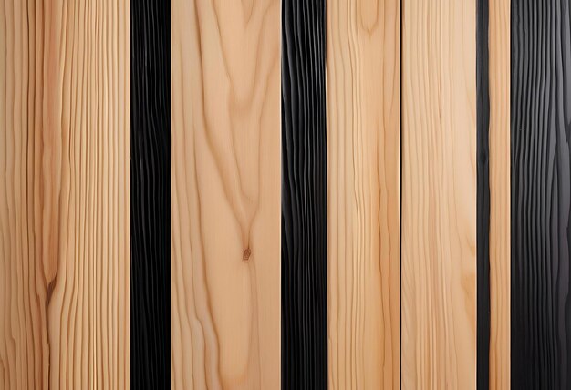 Photo background of neatly arranged wooden planksai generated