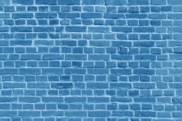 The background of the old blue brick wall wallpaper and  various scenes or as a background for video interviews.