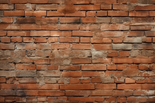 Background Old Red Brick Wall Texture