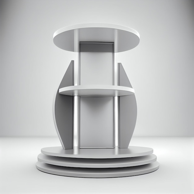 Background Podium for Display Products