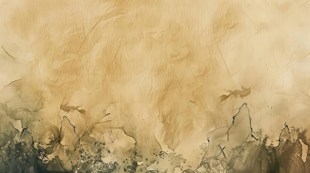 Photo background resembling aged parchment with faint ink splotches and creases