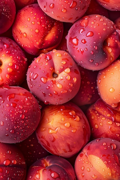 background of ripe juicy peach