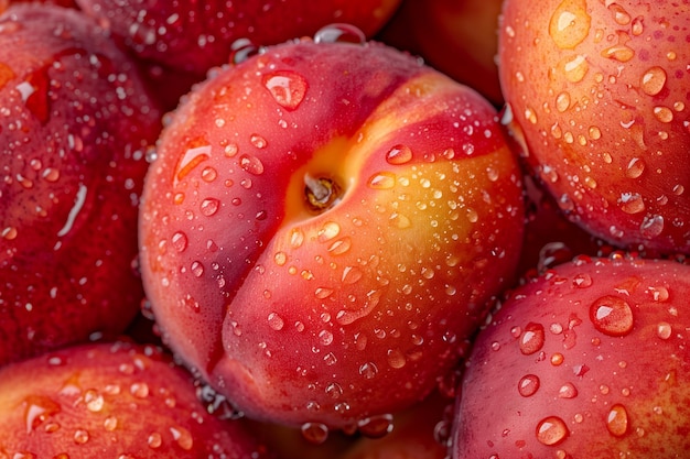 background of ripe juicy peach