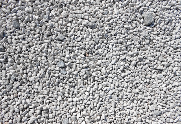 background of round white and gray stones